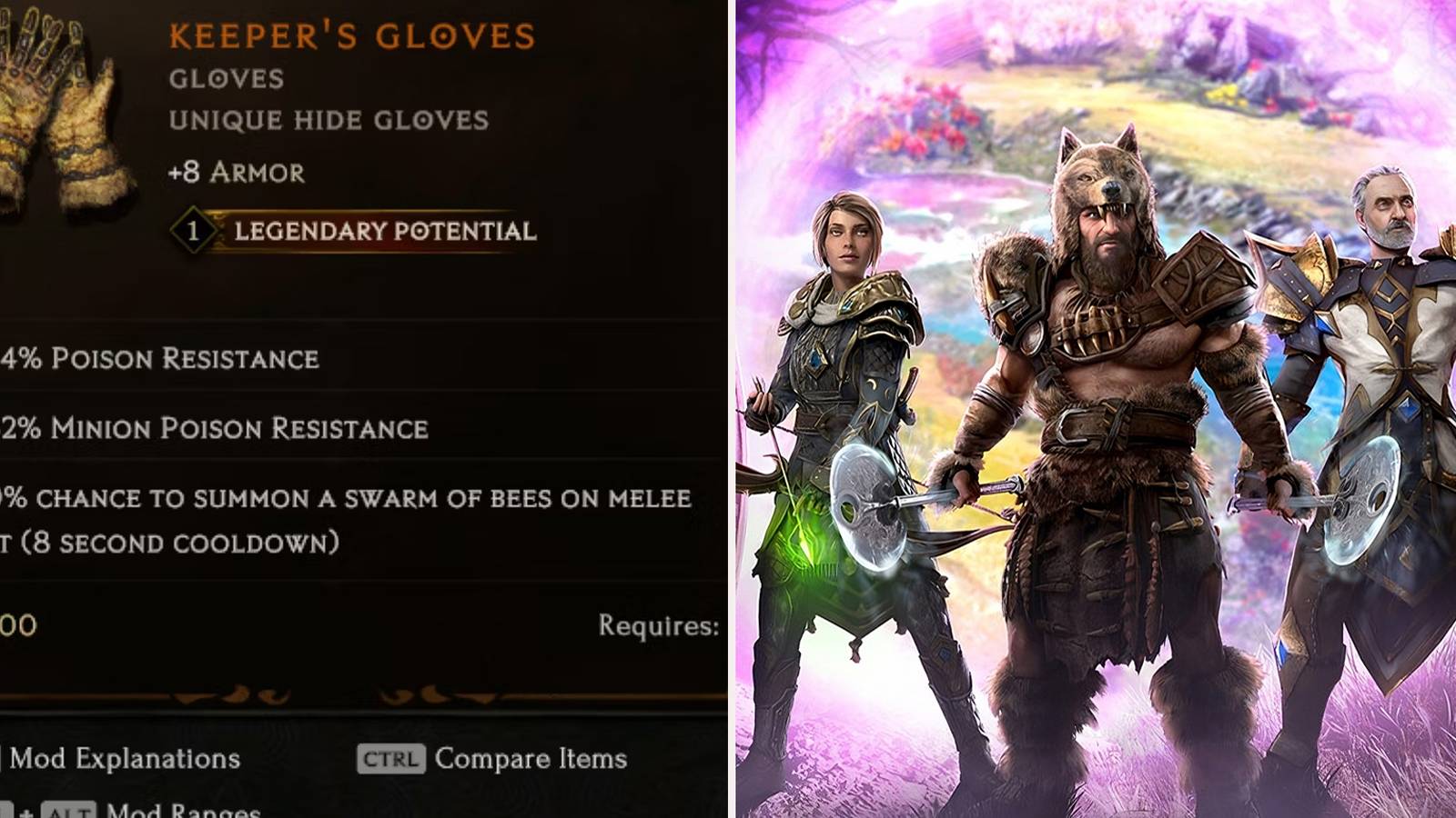 last epoch unique items