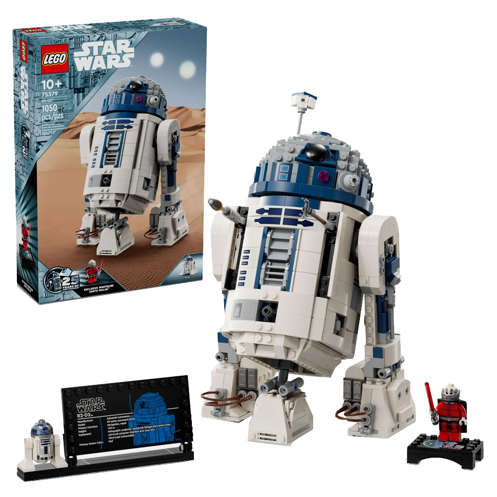 LEGO Star Wars R2D2 with Darth Malak Minifigure