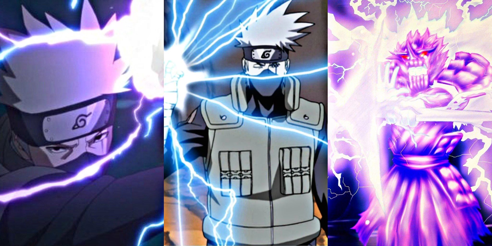lightning jutsu stronger than chidori sasuke kakashi naruto