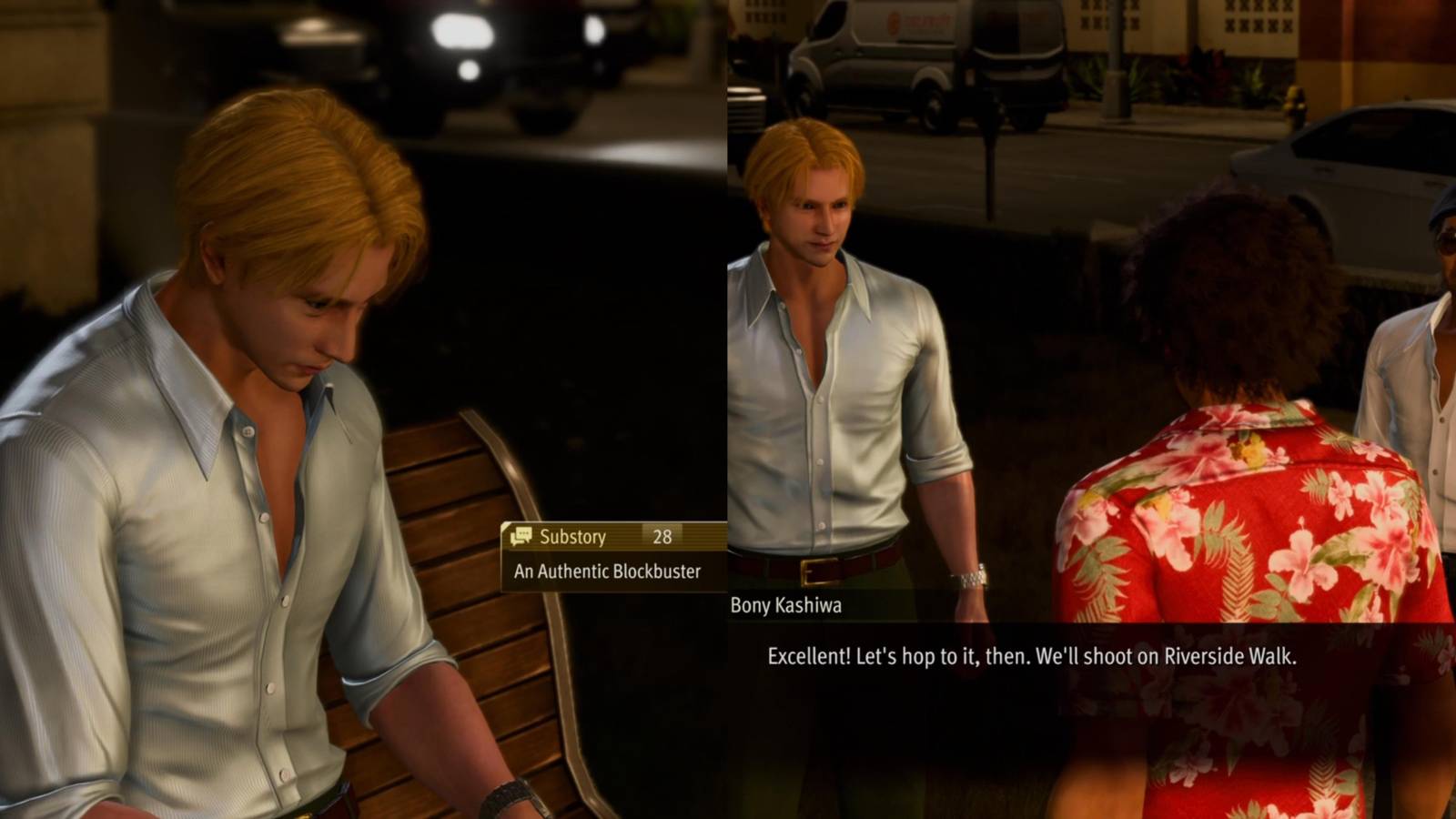 Split image showing Substory 28.