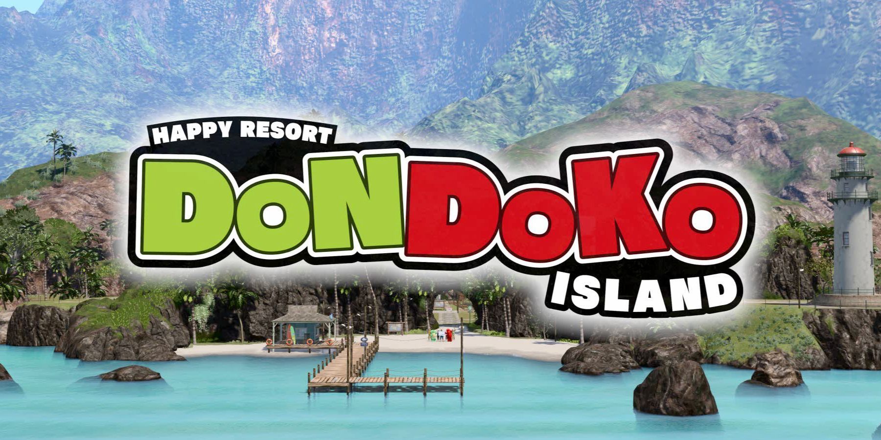 Like a Dragon Infinite Wealth DonDoko Island Unlockable Areas Ad Advertisement Logo