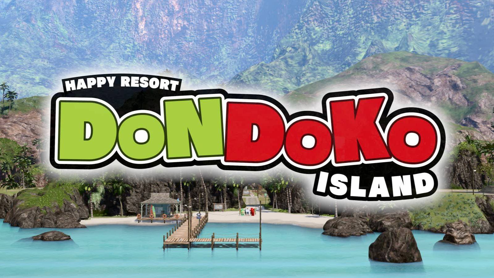 Like a Dragon Infinite Wealth DonDoko Island Unlockable Areas Ad Advertisement Logo