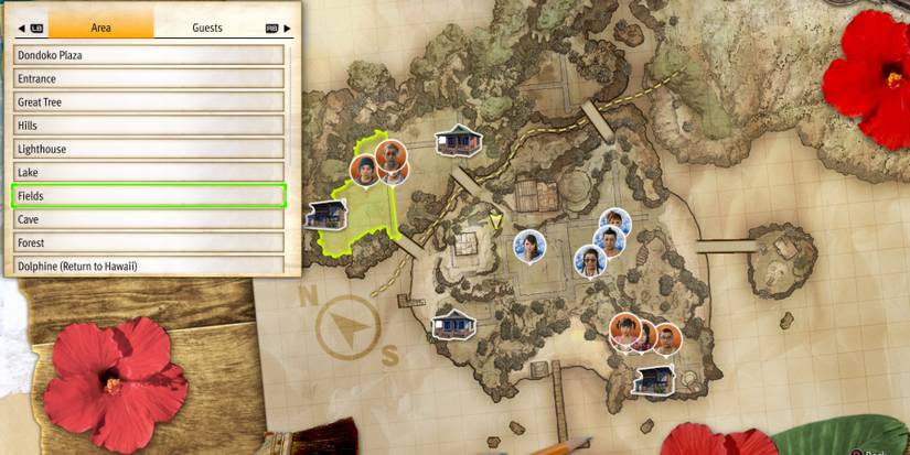 Like a Dragon Infinite Wealth DonDoko Island Unlockable Areas Fields