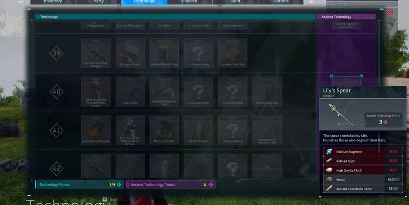 Lily's Spear in Palworld