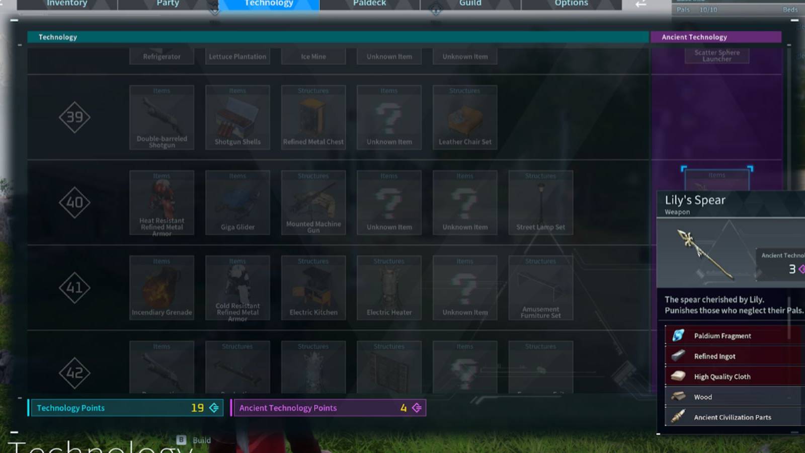 Lily's Spear in Palworld