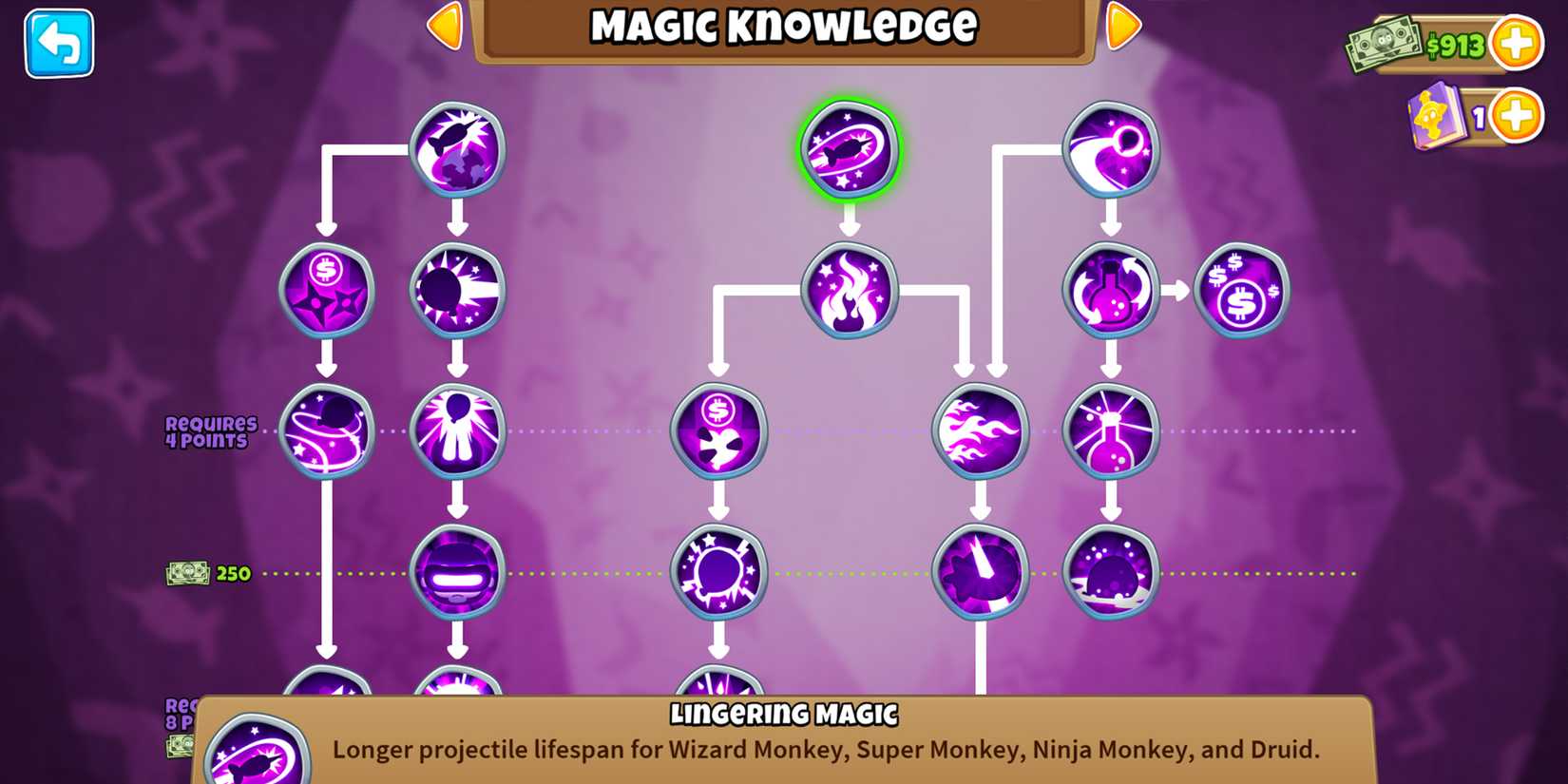 Lingering Magic Bloons TD 6