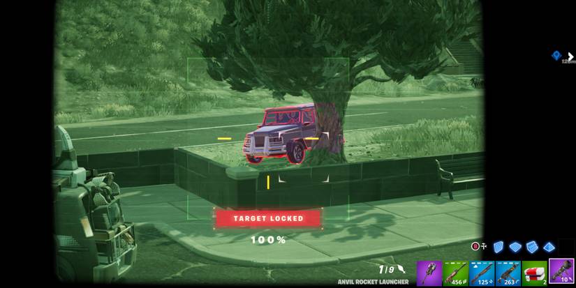 anvil rocket target car