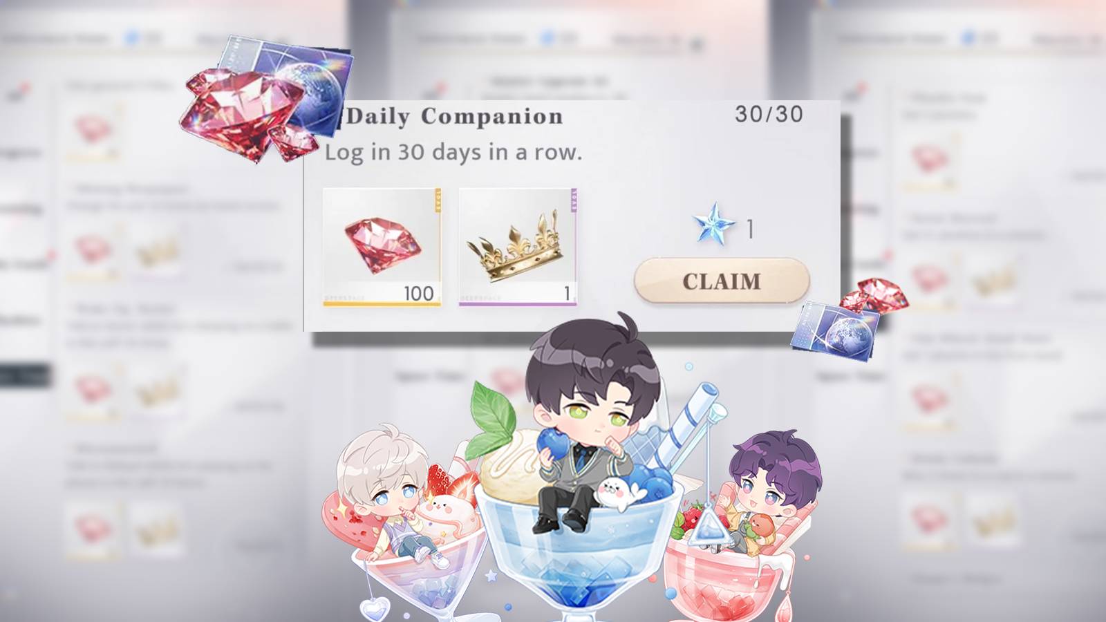 love and deepspace all hidden achievements