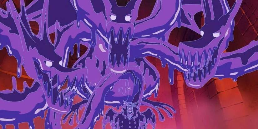 Magellan creates a Hydra with the poison of his Doku Doku no Mi.