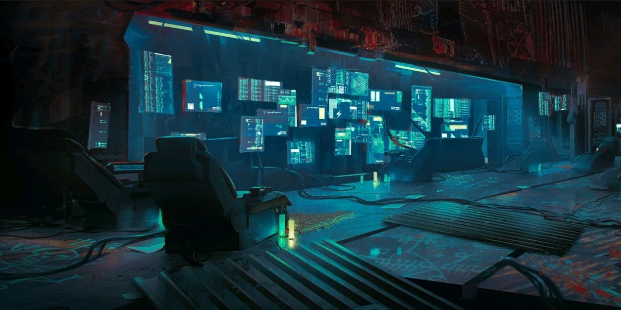 Maglev Tunnel in Cyberpunk 2077