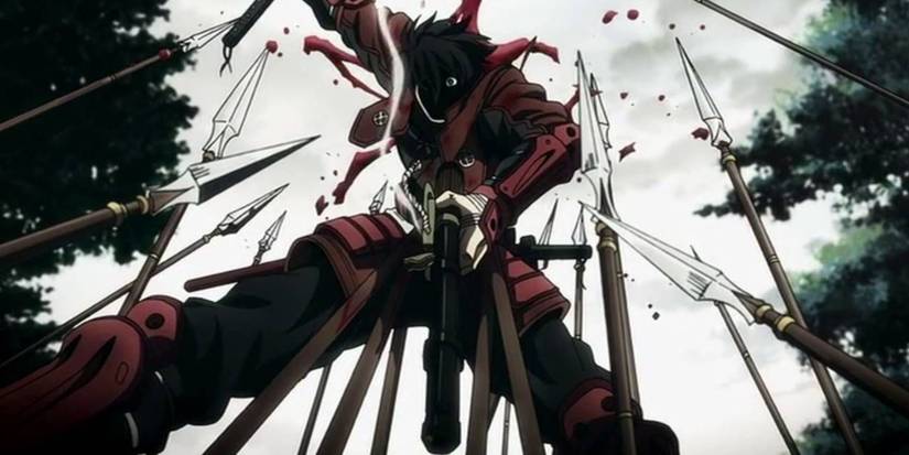 Main Character of Driters Anime In Battle