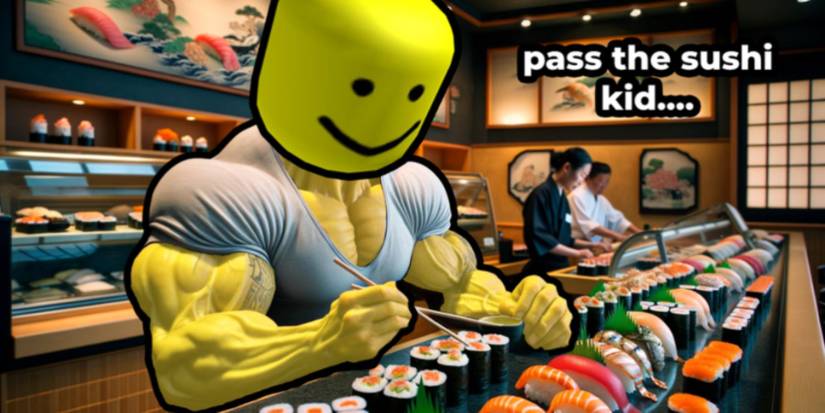Roblox Make Sushi and Prove Dad Wrong: character