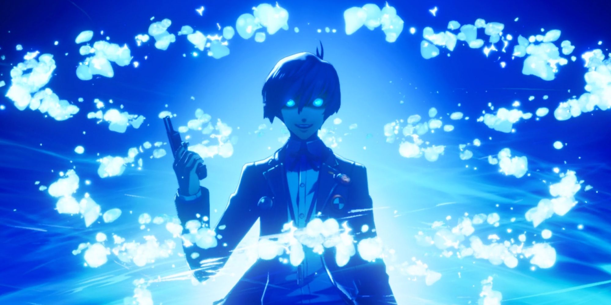 Makoto summoning a persona in Persona 3 Reload