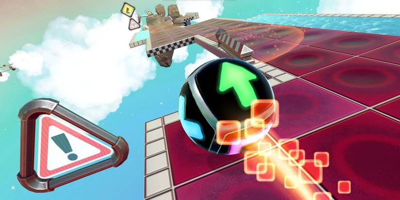 Skipping part of a track in Marble It Up! Ultra