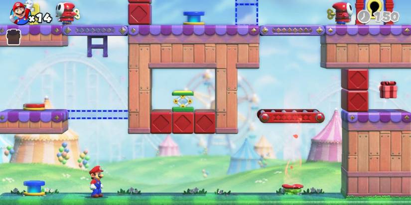 mario starting first part of level 4-2