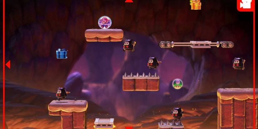 free scroll mode in level 3-1