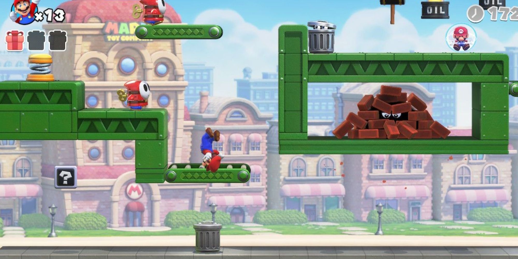 mario does backflip move