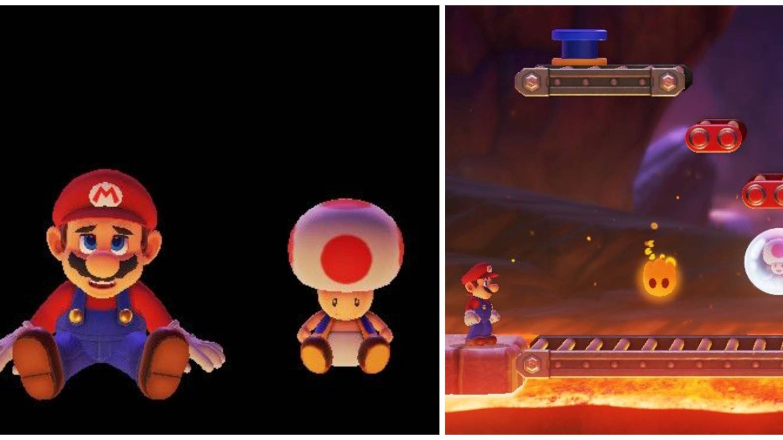 mario and toad two player mode levels