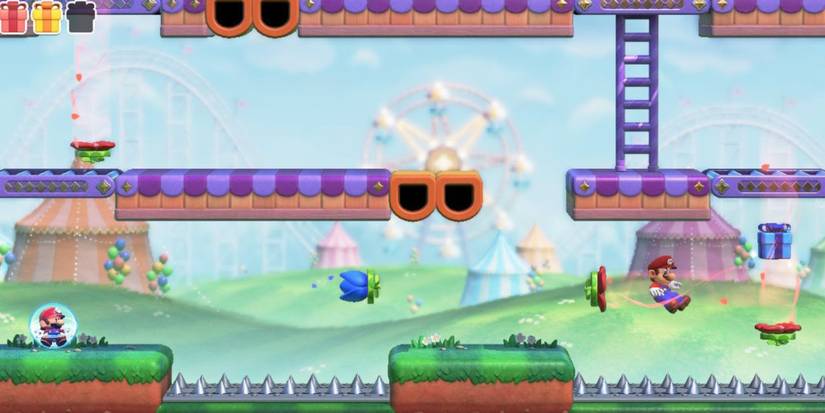 obtaining blue gift area 2 level 4-1