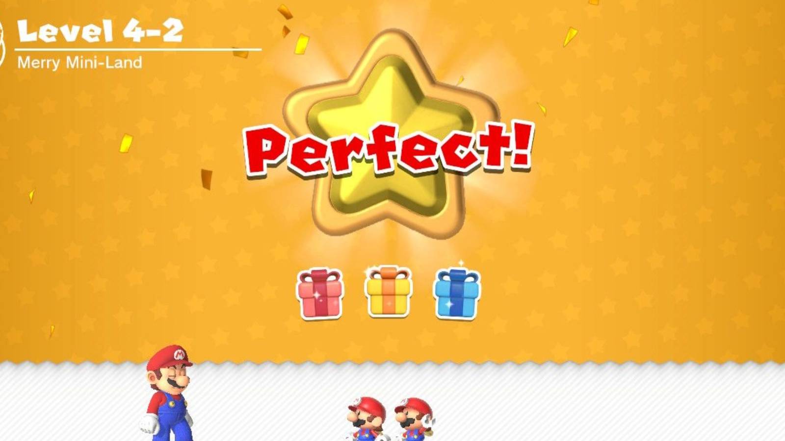 mario gold star level 4-2