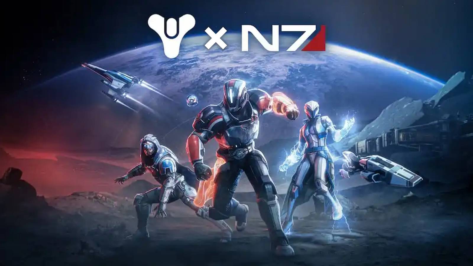 Mass Effect Destiny 2 Crossover