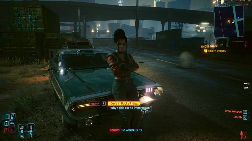 First Meeting with Panam