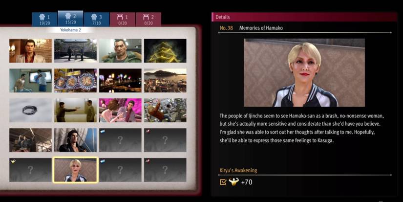 Memories of Hamako Information in Infinite Wealth