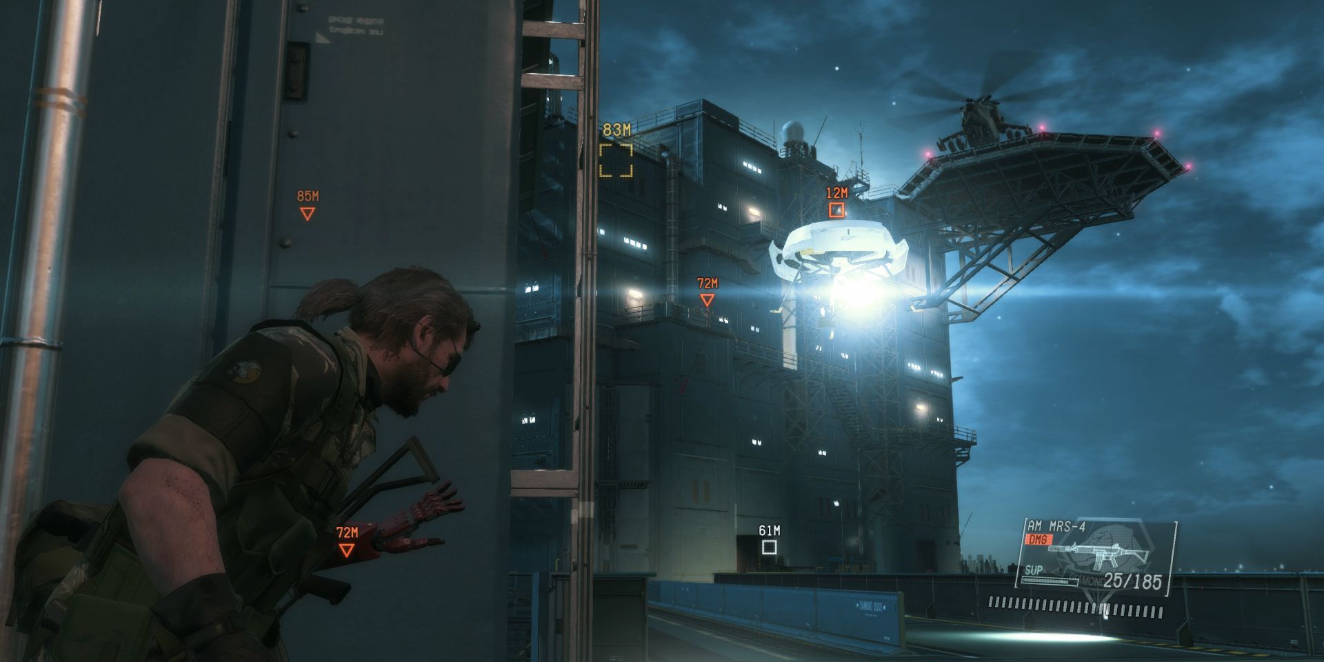 Hiding from a drone in Metal Gear Solid 5 The Phantom Pain