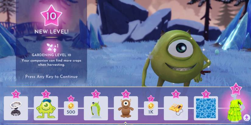 mike friendship level 10 in disney dreamlight valley