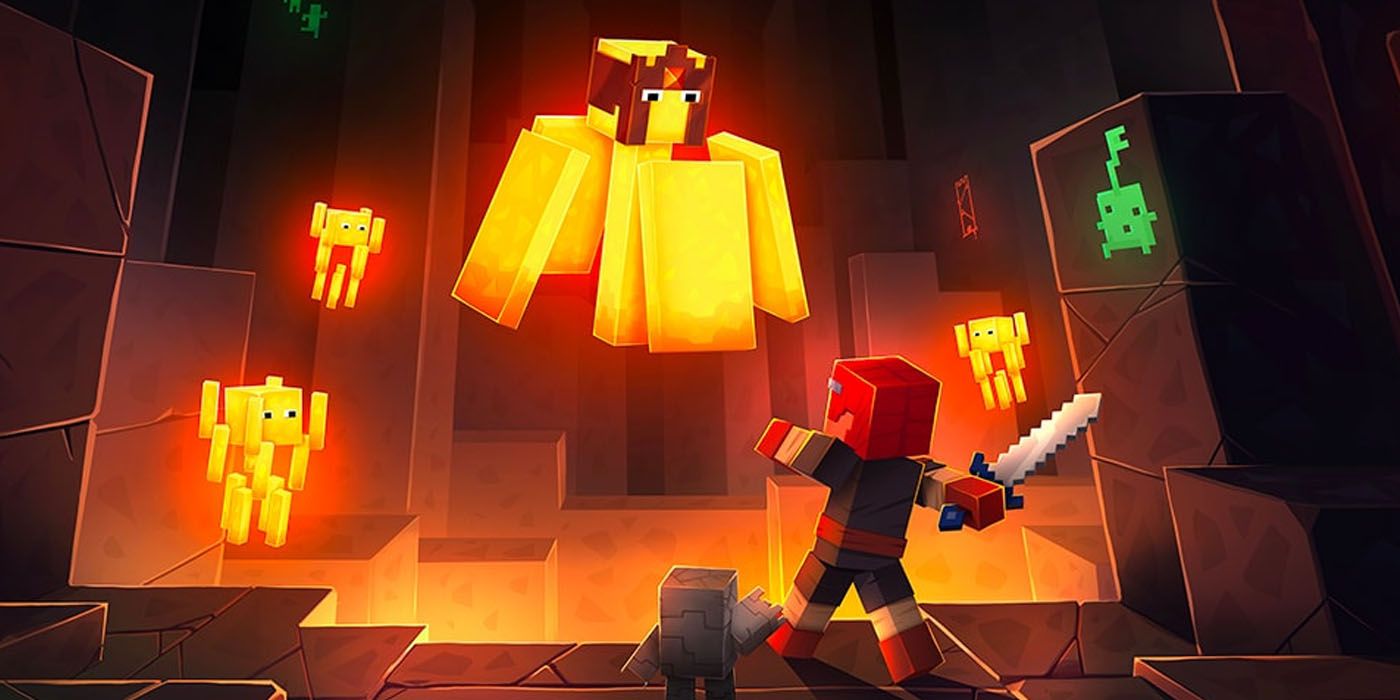 Minecraft Dungeons Wildfire Hovering Inferno