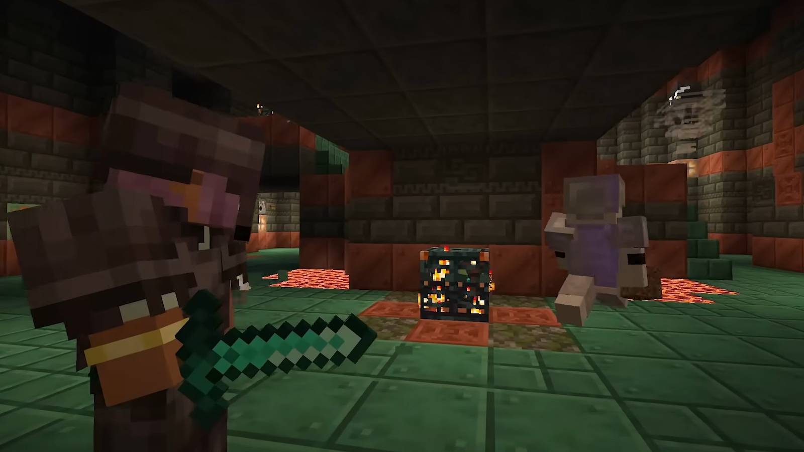 Minecraft Sword And Trial Chamber