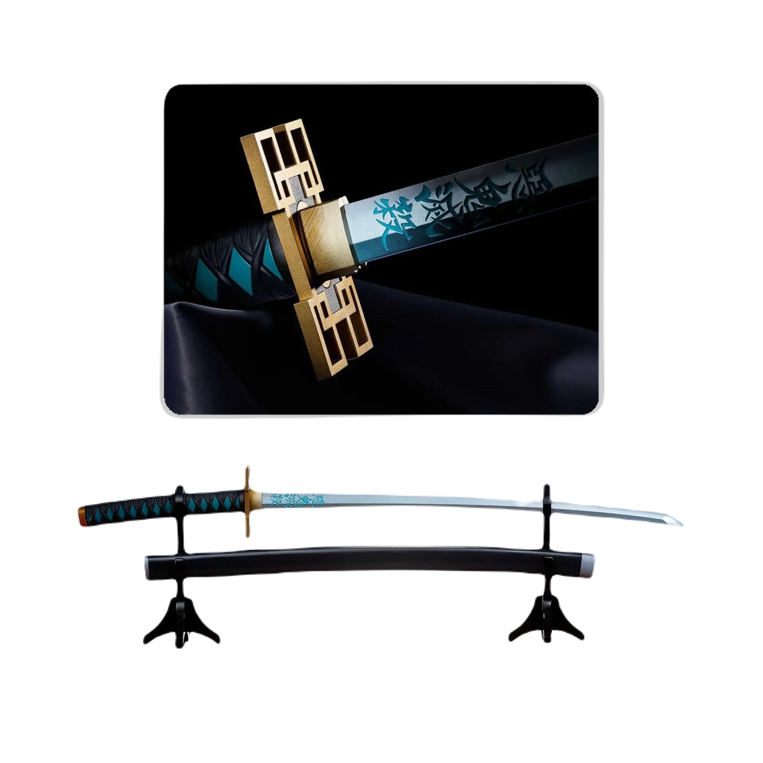 Demon Slayer: Kimetsu no Yaiba Muichiro Tokito Nichirin Sword Proplica Prop Prop Replica