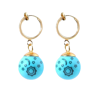 Elizabeth Liones Earrings Cosplay Drop Earrings