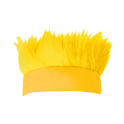 Beistle Yellow Hairy Headband