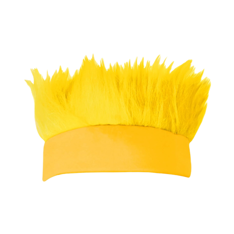 Beistle Yellow Hairy Headband