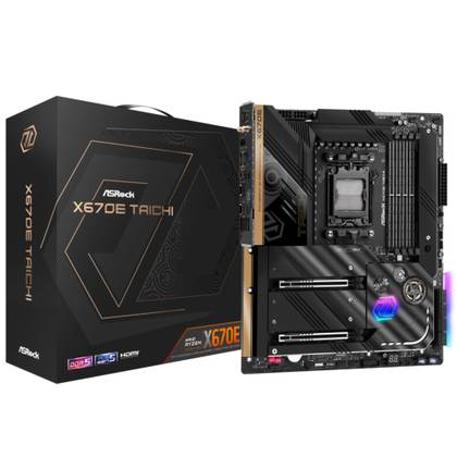 ASRock X670E Taichi gaming motherboard AM5