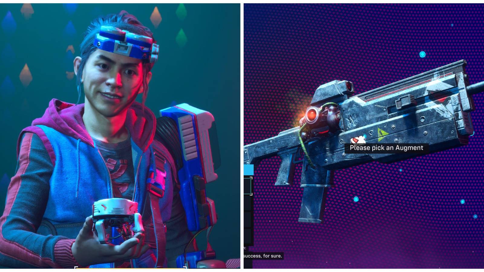 toyman in suicide squad and a bane infamy weapon 