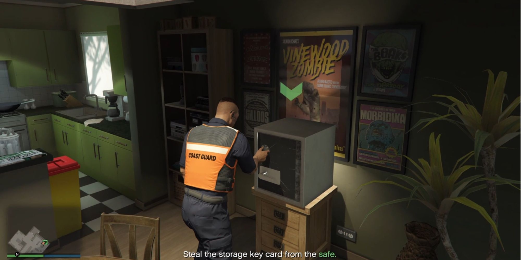 GTA Online: Salvage Yard Heist - The Podium Robbery Storage Key Card