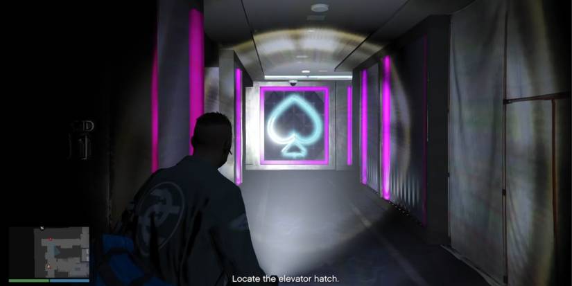 GTA Online: Salvage Yard Heist - The Podium Robbery Finale Elevator Hatch