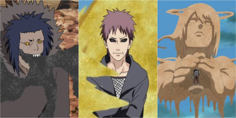 Third, Fourth, and Fifth Kazekage's Magnet Release