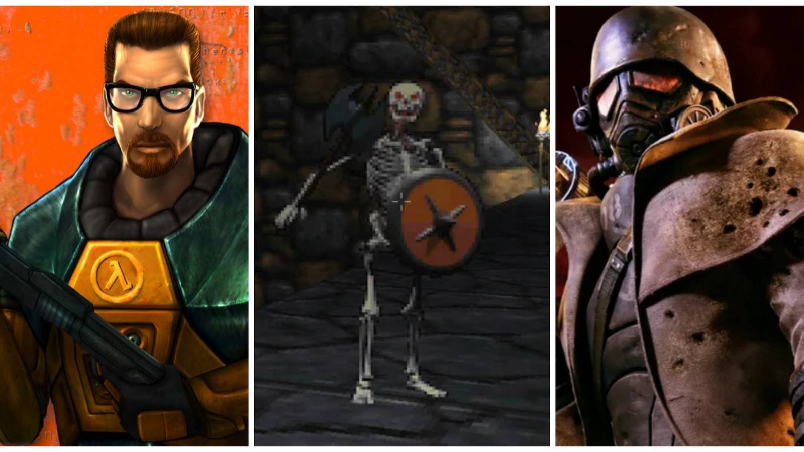 half-life, daggerfall, new vegas