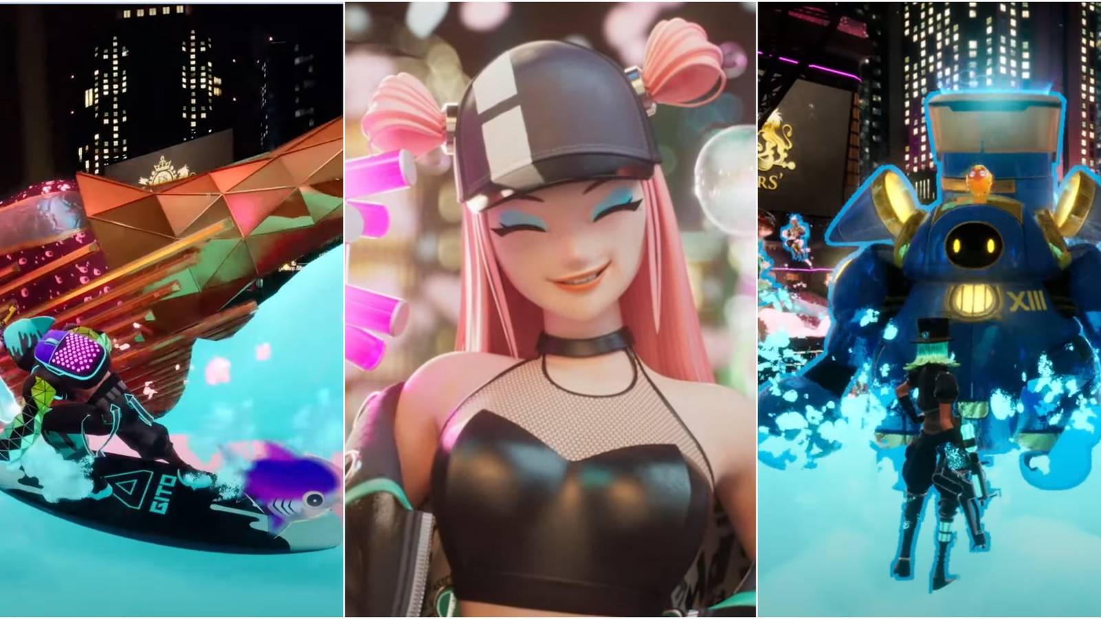 Foam and characters from Foamstars 