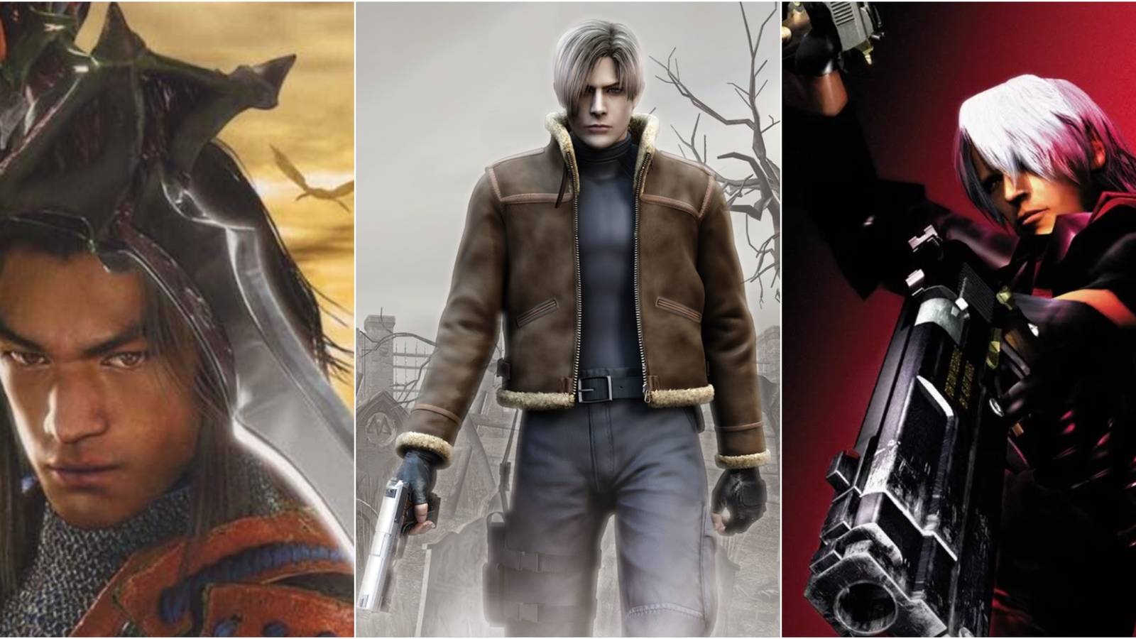 Onimusha 3, Resident Evil 4, Devil May Cry 
