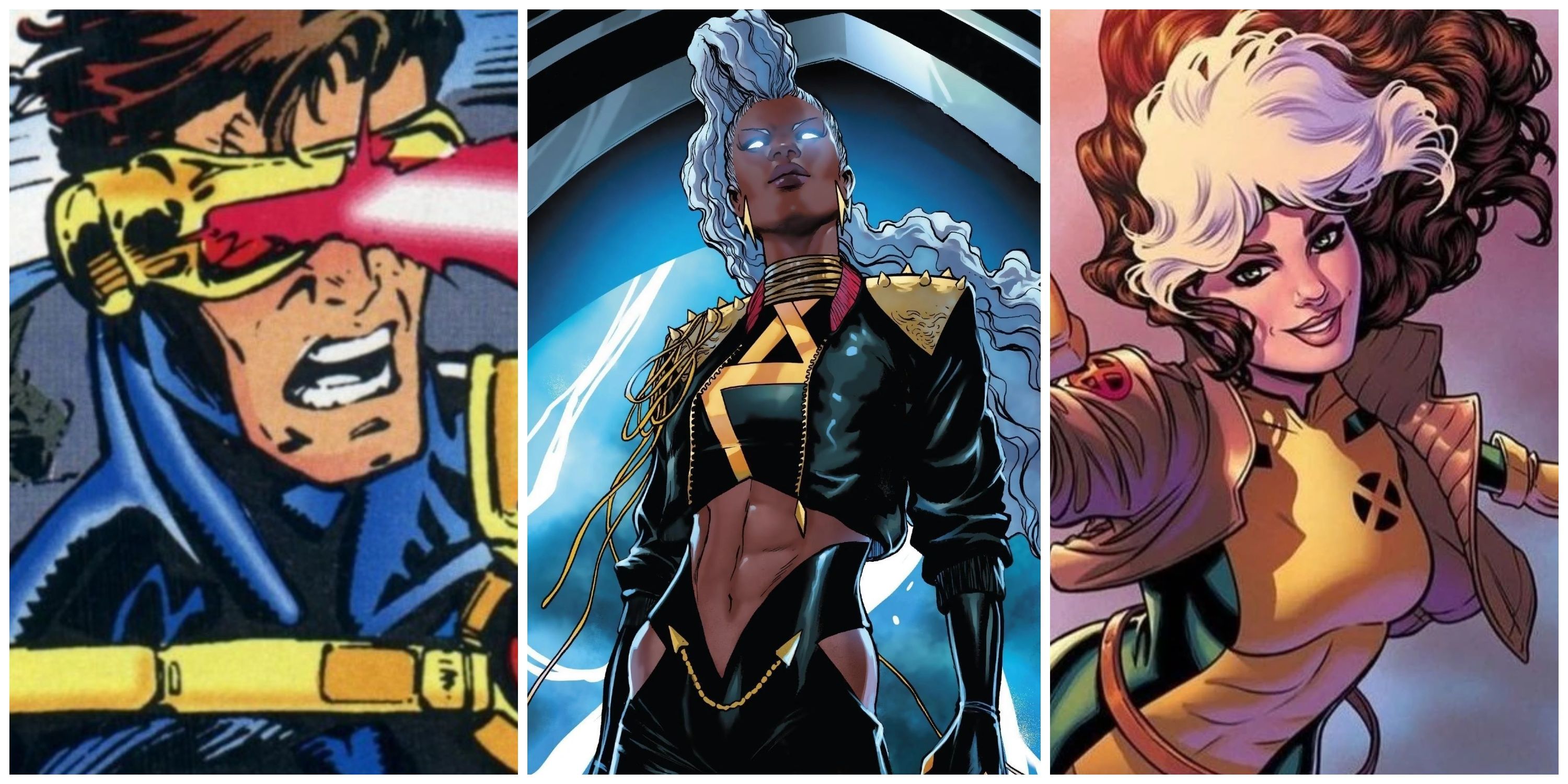 cyclops, storm, rogue from the x-men