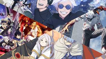 Frieren, Jujutsu Kaisen, Chainsaw Man and Black Clover