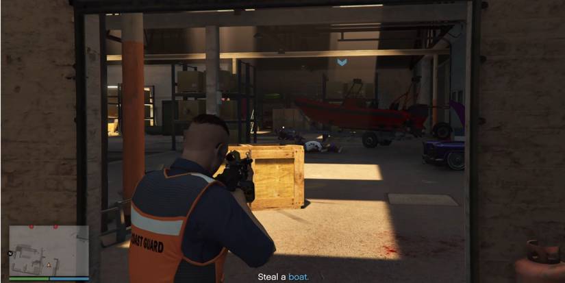 GTA Online Salvage Yard Heist Cargo Ship Robbery Task Boat