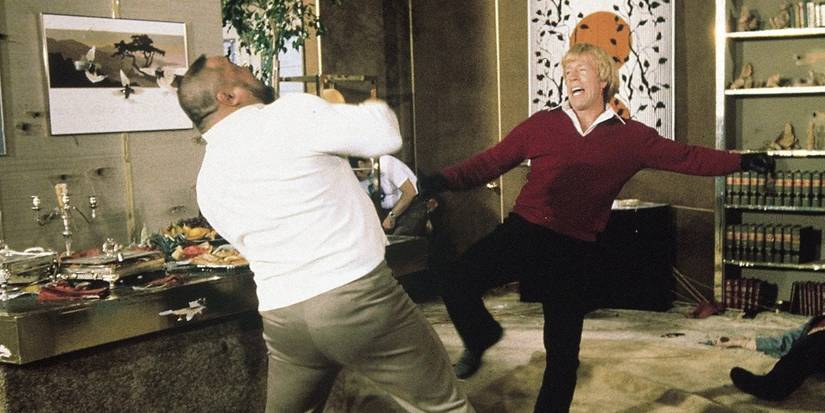 An eye for an eye movie Chuck Norris kicking