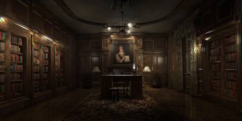 Spooky room in Layers of Fear