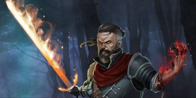 D&D Flame Blade Spell