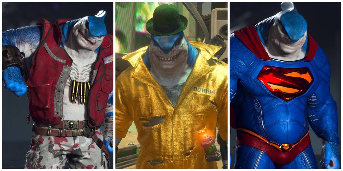 "¡Impactantes Atuendos de King Shark en Suicide Squad: Kill The Justice League!"